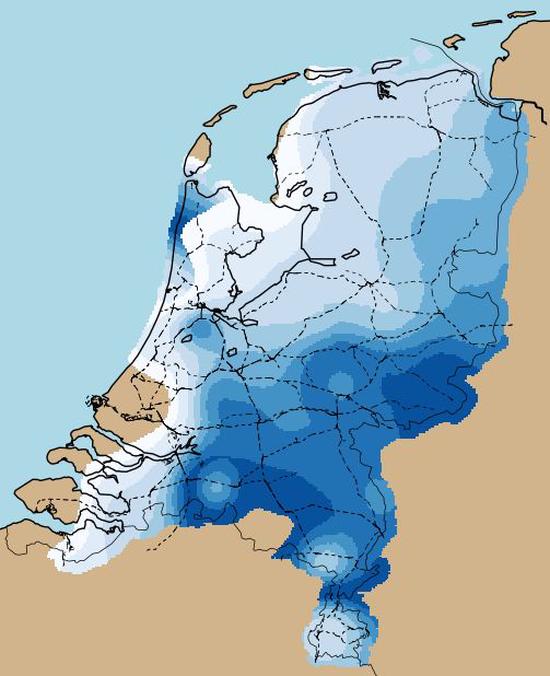 Detecting probability of ice formation on overhead lines of the Dutch railway network